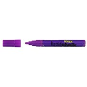 Texta 0387980 Liquid Chalk Marker Dry Wipe Bullet 55mm Purple