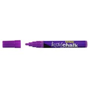 Texta 0388150 Liquid Chalk Marker Wet Wipe Bullet 55mm Purple