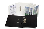 Earthcare IB813LABK Insert Lever Arch A4 Black
