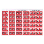 Avery 43313 M Side Tab Colour Coding Labels Pink Pack 180