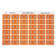 Avery 43315 O Side Tab Colour Coding Labels Orange Pack 180