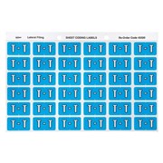 Avery 43320 T Side Tab Colour Coding Labels Blue Pack 180