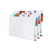 Avery 46555 Shelf Lateral File Twin Tab Foolscap White Box 100