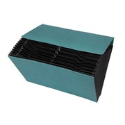 Marbig 90058 Expanding File Foolscap Heavy Duty 131 Green