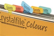 Crystalfile 11365C Rainbow Tabs Pack 50