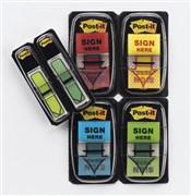 Post It Flags 680SH4VA Sign Here Assorted Value Pack