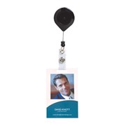 Rexel 9800102 ID Retractable Card Holder Nylon Cord Lockable Pack 6