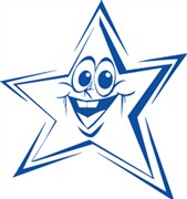 Staedtler 9SHS0223 Shiny Merit Stamp Funny Face Blue