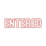 Staedtler 9SEN0172 Shiny Stamp PreInked Entered Outline Red