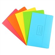 Bantex 344199 Document Wallet Foolscap Assorted Pack 10100852431
