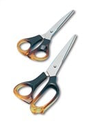 Marbig 975450 Dura Sharp Amber Scissors 158mm