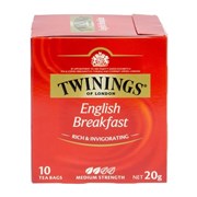 Twinings Tea Bags English Breakfast Pack 10