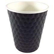 Disposable Paper Cups NP9231 Double Wall 8oz227ml Black Box 500