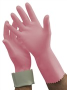 Gloves Silverlined X Large Pink Size 10