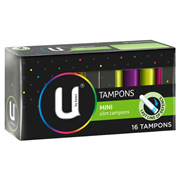 U By Kotex Tampons Mini 16 Pack