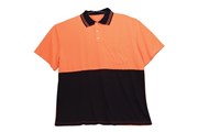 TSCO HiVis 3811ONXL Traditional Polo Shirt Short Sleeve Extra Large Orange