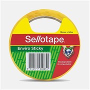 Sellotape Enviro Biodegradable 18mmX50m Pkt8