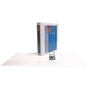 Marbig 6004508 Lever Arch A4 Half Arch Insert Binder White