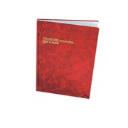 Collins 3880 Account Book Series 10905 Minute Paged
