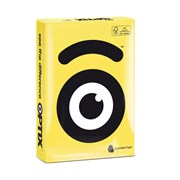 Optix Tinted Copy Paper A4 80gsm Suni Yellow Ream 500193363