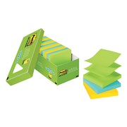 Post It Notes R330 18AUCP Pop Up 73 x 73mm Jaipur Assorted Pack 18