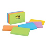 Post It Notes 655 5UC 76 x 127mm Jaipur Assorted Pack 5