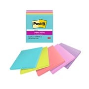 Post It 6545SSMIA Super Sticky 76 x 76mm Miami Pack 5
