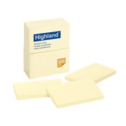 Aspire  Highland Notes 6559 73 x 123mm Yellow Pack 1212512