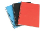 Spirax 512 Hard Cover Notebook A4 200 Page Blue