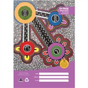 Cultural Choice 142872 Binder Book A4 64 Page 8mm Ruled