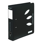 Colourhide 6609002J Zip Lever Arch File A4 70mm Black