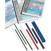 Fellowes Plastic Combs 19mm White Box 100