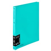 ColourHide Display Book 2002832J Refillable 20 Pocket A4 Aqua