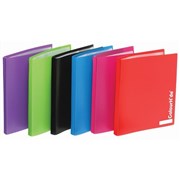 ColourHide Display Book 2002819J Refillable 20 Pocket A4 Purple