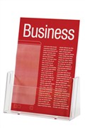 Esselte 31038 Brochure Holder A5 Single Tier Free Standing Clear