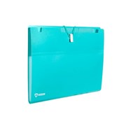 Marbig Professional Expanding File Antimicrobial PP 6 Pockets A4 Blue9016001