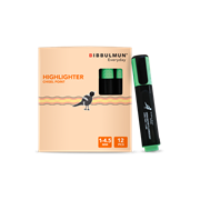 Bibbulmun Highlighter Chisel Green Box of 12 915040204