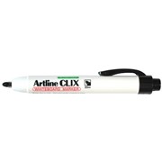 Artline 573 Clix Whiteboard Retractable Marker Bullet 2mm Black