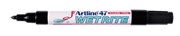 Artline 47 Wetrite Permanent Marker 15mm Bullet Black