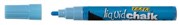 Texta 0388120 Liquid Chalk Marker Wet Wipe Bullet 55mm Blue