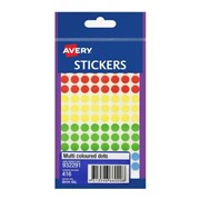 Avery Dot Stickers 8mm 932291