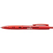 Aspire Retractable Ballpoint Pen Medium Red Box 121783