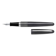 Pilot MR3 Fountain Pen Metallic Grey Barrel Medium Black
