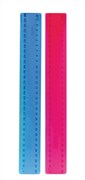Marbig 975618 Plastic 30cm Ruler Fluorescent