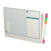 Avery 46710 White Lateral Notes File 235 x 355mm 35mm Expansion Pack 100