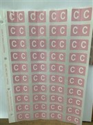 Abax CSA Code Labels C