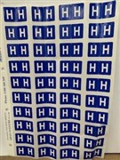 Abax CSA Code Labels H