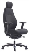 Impact Multi Shift Chair High Back  Headrest with Arms  Seat Slider Black