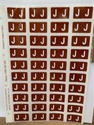 Abax CSA Code Labels J