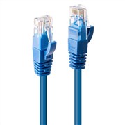 Lindy 05m CAT6 UUTP Gigabit Network Cable Blue